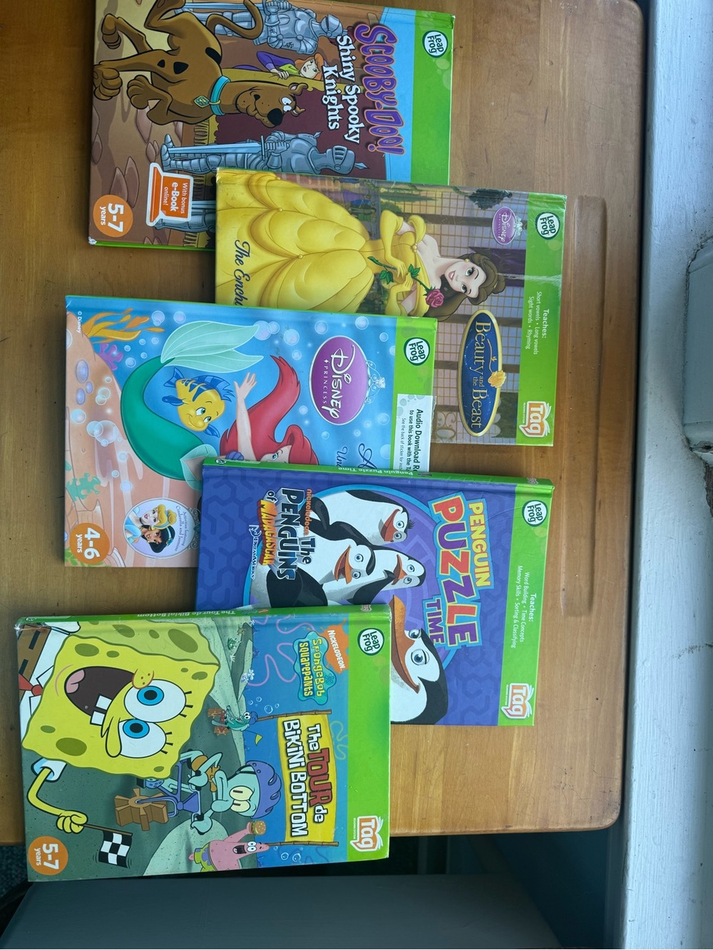Leap frog tag books